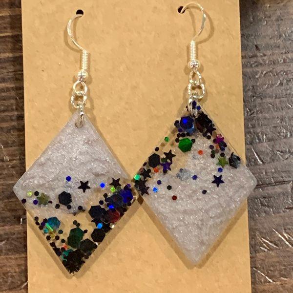 Black and Silver Diamonds